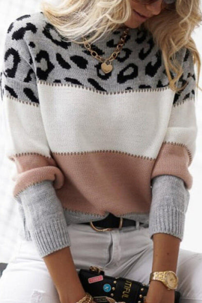 Léopard Chic | Pull Polaire