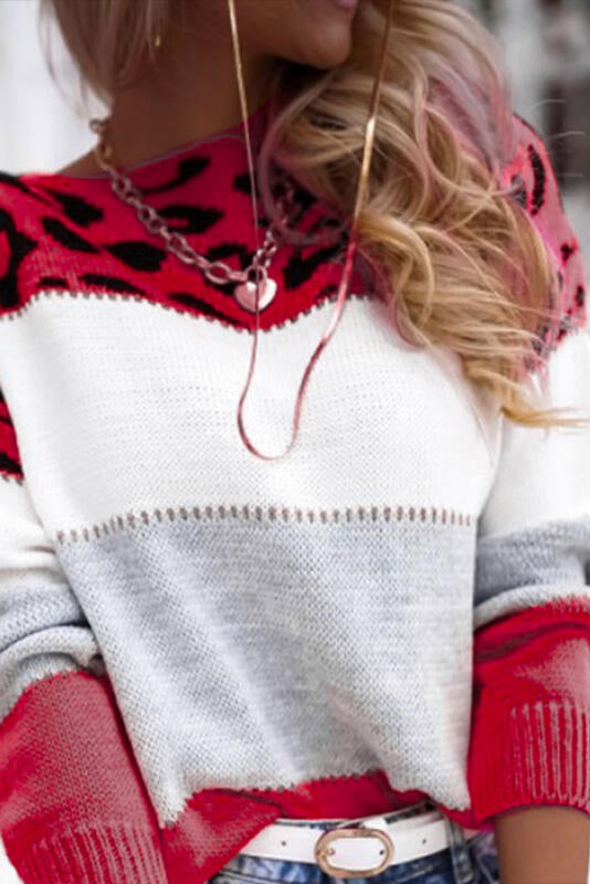 Léopard Chic | Pull Polaire