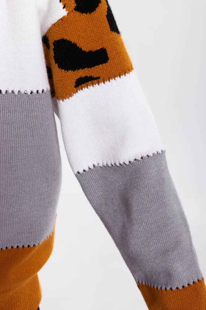 Léopard Chic | Pull Polaire