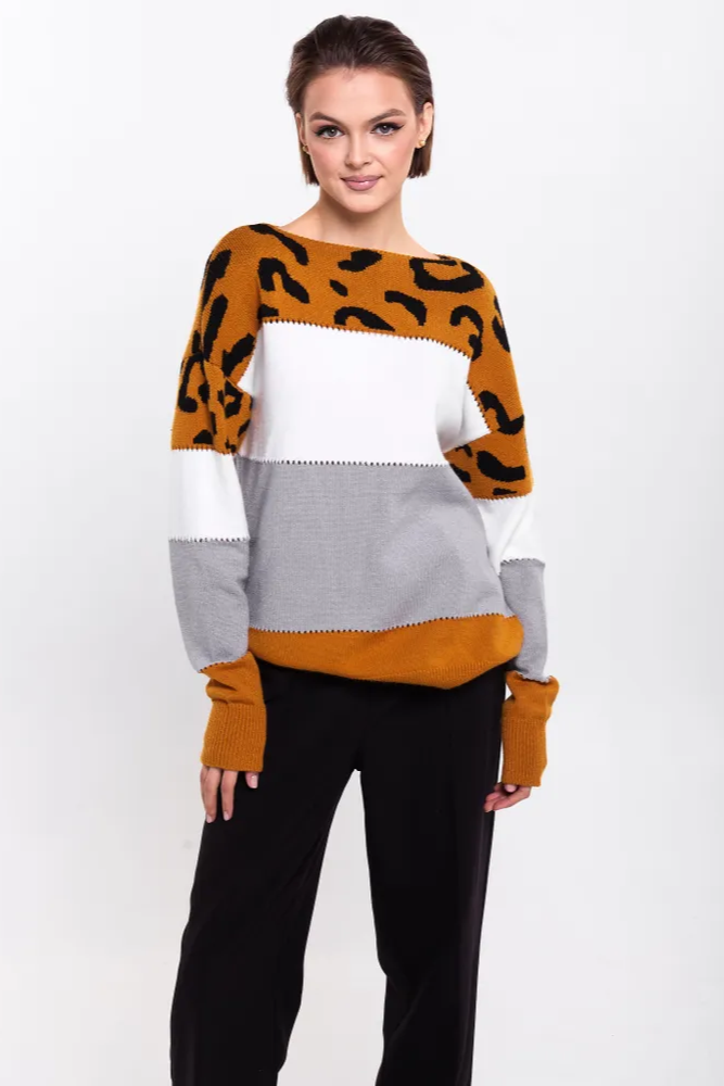 Léopard Chic | Pull Polaire