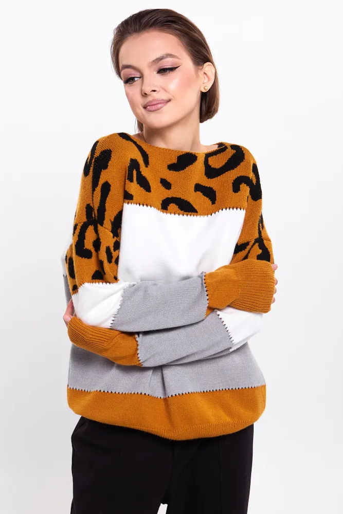 Léopard Chic | Pull Polaire