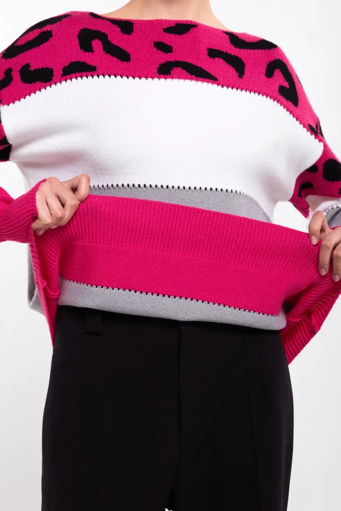 Léopard Chic | Pull Polaire