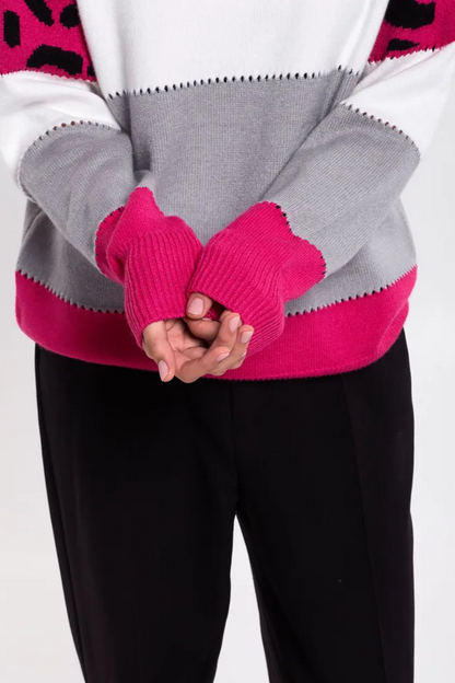 Léopard Chic | Pull Polaire