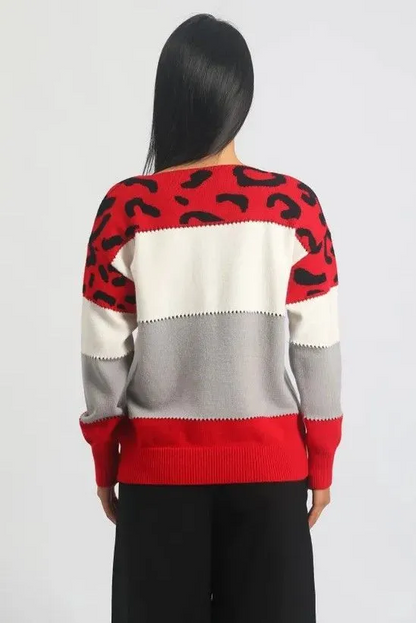 Léopard Chic | Pull Polaire