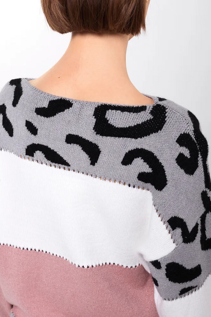 Léopard Chic | Pull Polaire