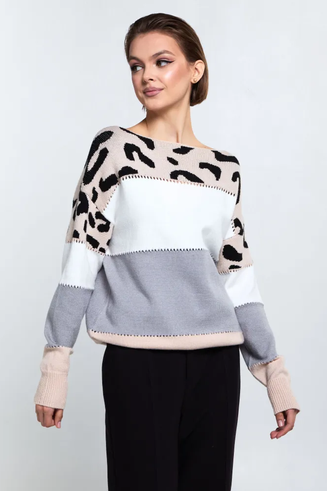 Léopard Chic | Pull Polaire